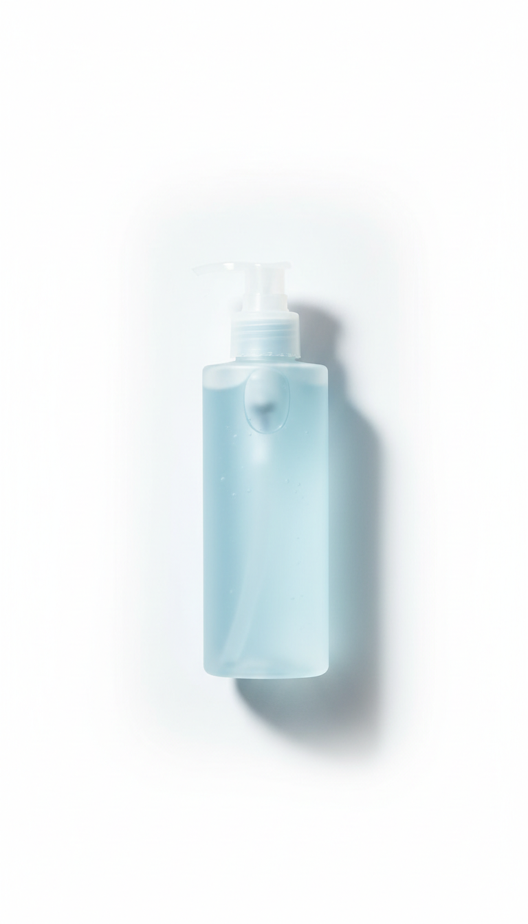 Hydrating cleansing gel with hyaluronic acid