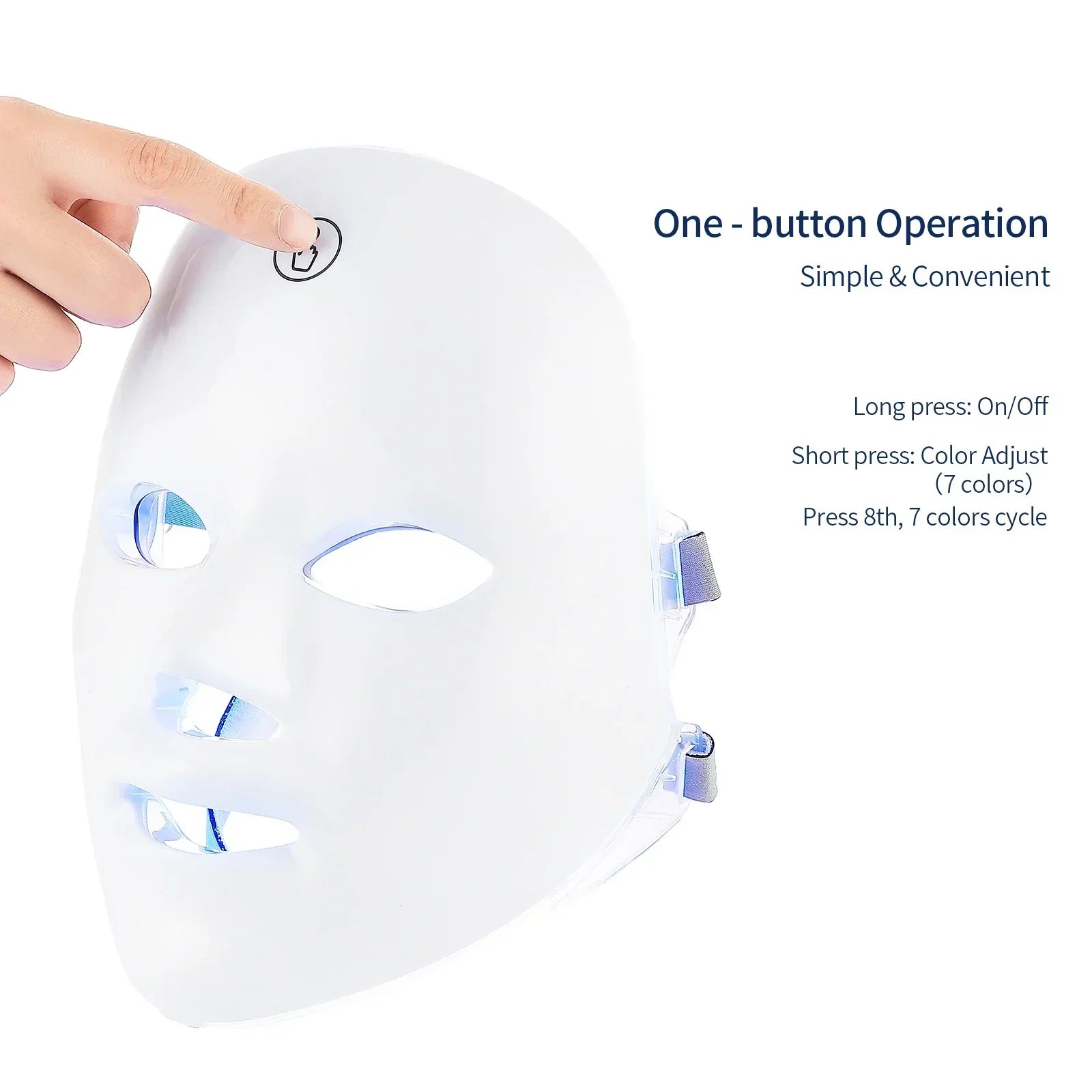 GlowSpectrum  7-Color LED Therapy Mask