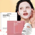 ROZINO 10-Pcs Bio-Collagen Mask Set - Intense Hydration for Dewy, Smooth & Glowing Skin! Alcohol-Free & Gently Lemon Scented, The Perfect Hypoallergenic Care & Holiday Glow for All Skin Types!(25Ml/ 0.845Fl.Oz)*10pcs