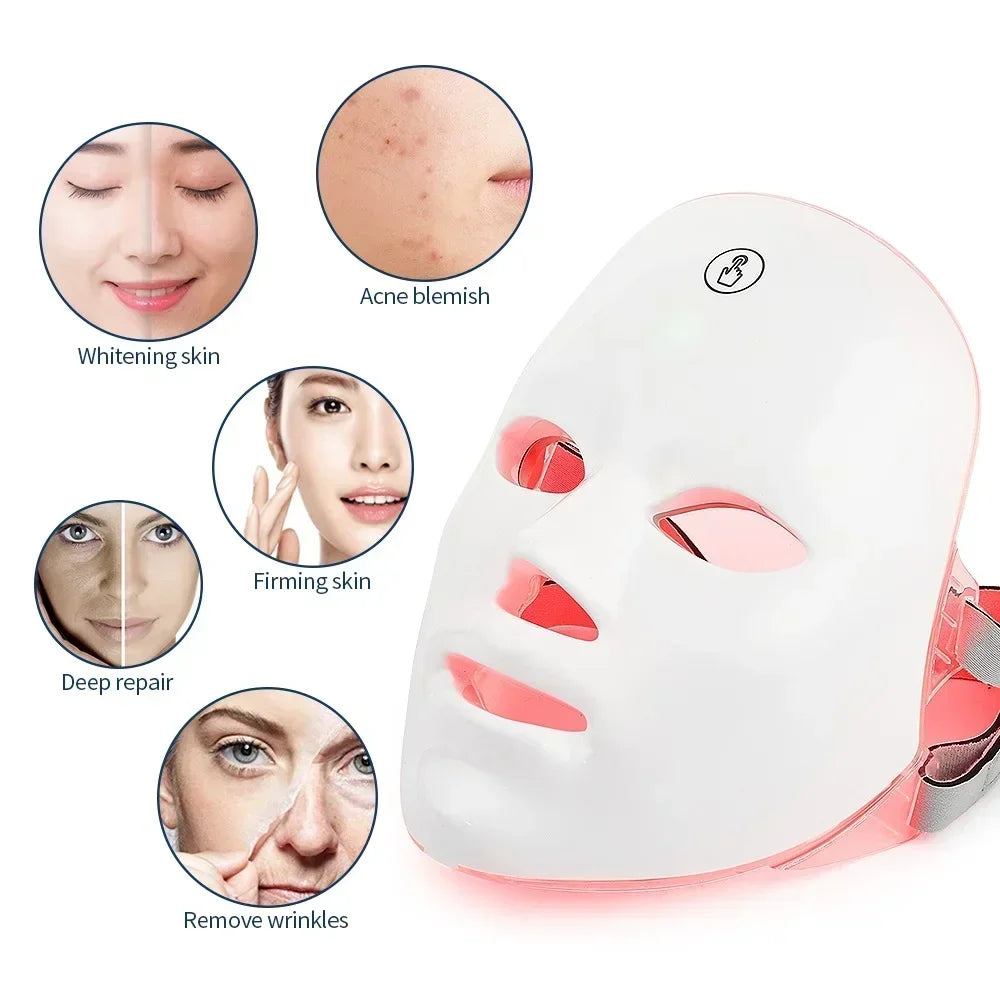 GlowSpectrum  7-Color LED Therapy Mask