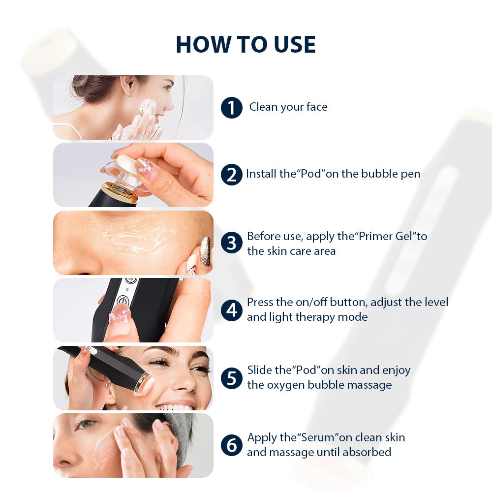 PureGlow™ CO₂ Beauty Wand